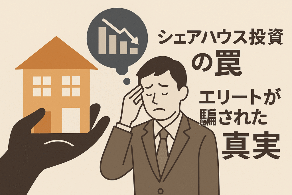 シェアハウス投資の罠｜エリートが騙された真実